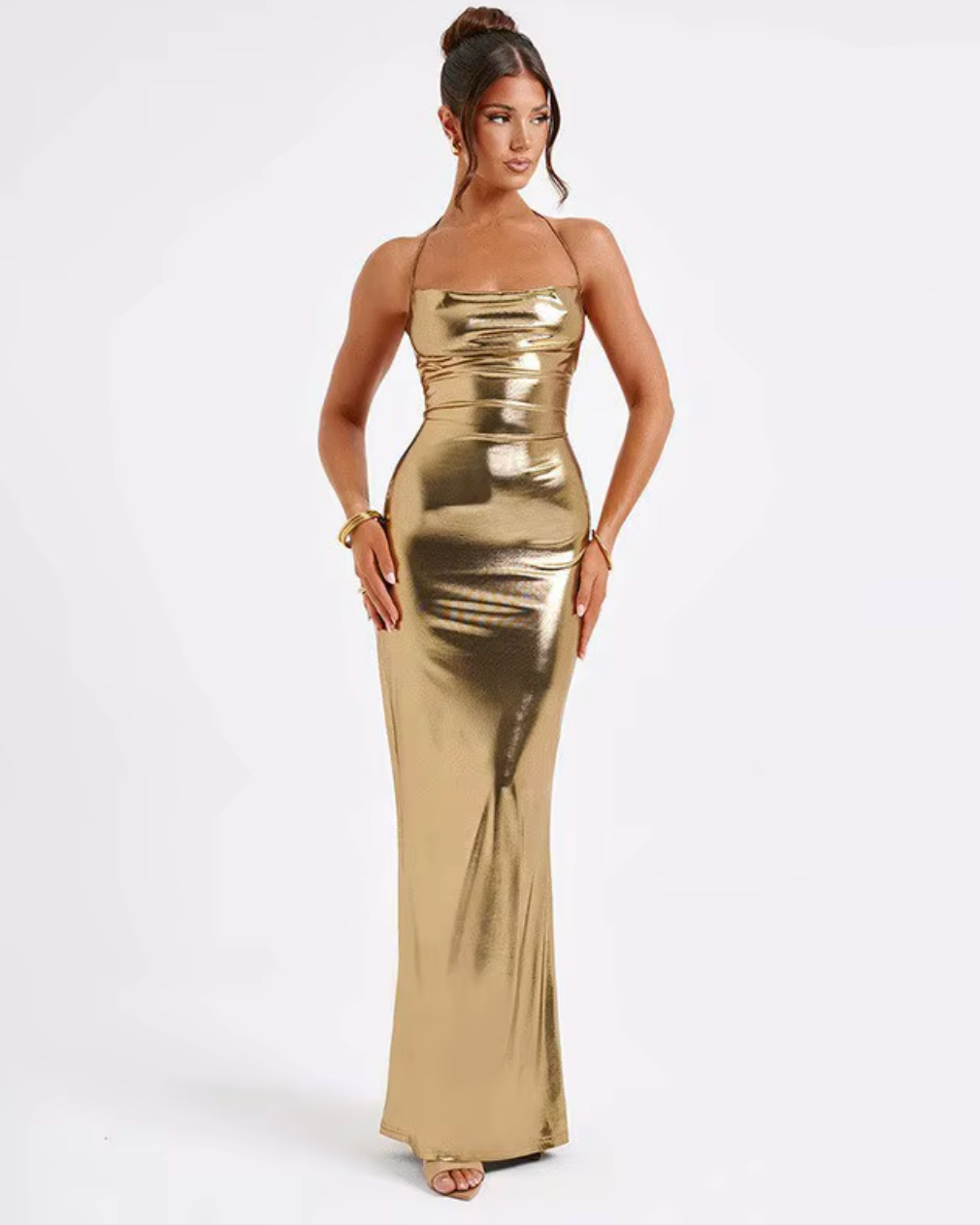 Champagne Gold Dress