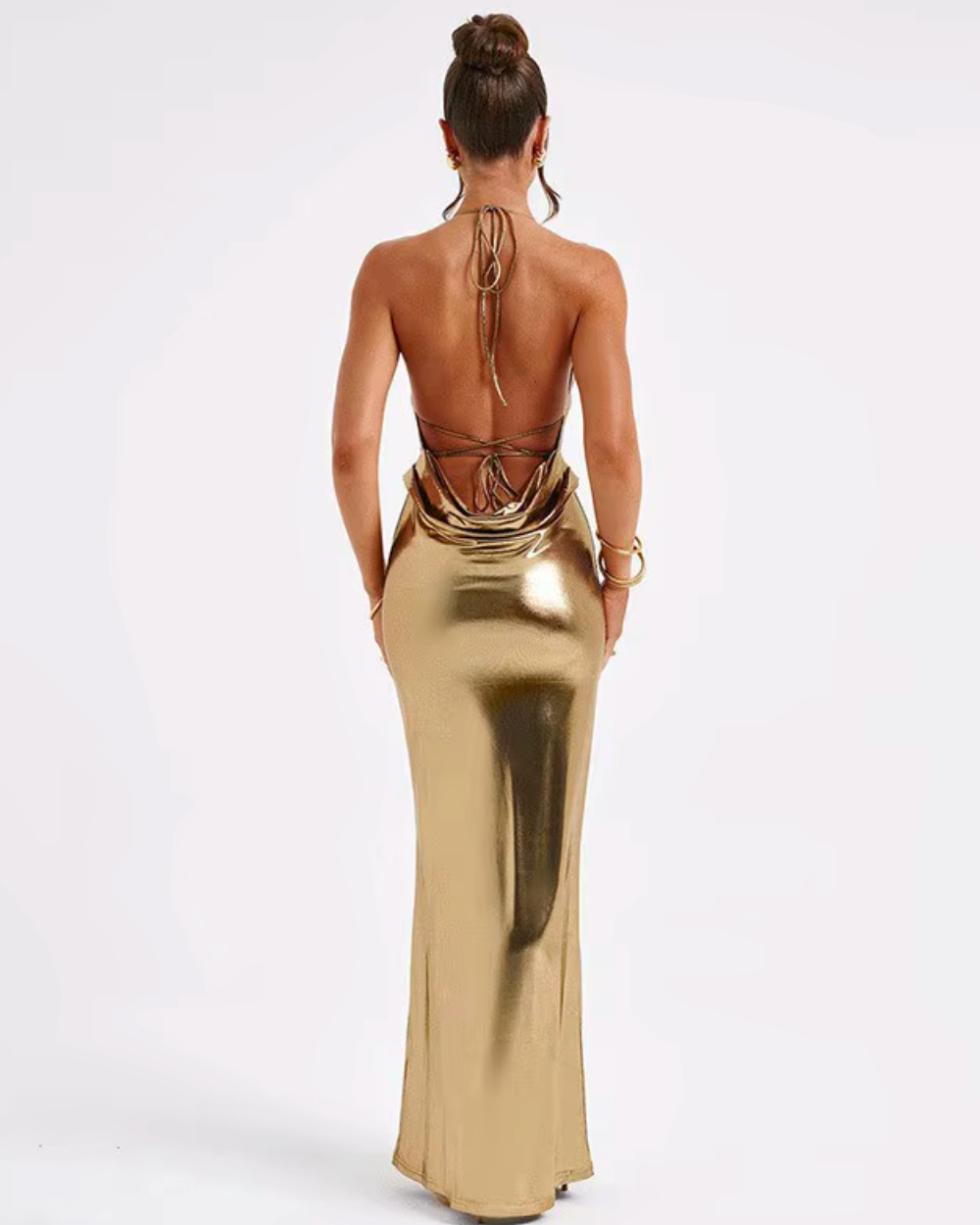 Champagne Gold Dress