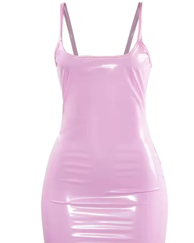 The Perfect Mini Leather Dress